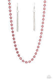 Floral Catwalk - Red - Paparazzi Accessories
