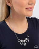 Sleek Staccato - Silver - Paparazzi Accessories
