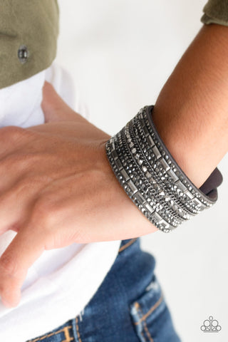 Rebel Radiance - Silver - Paparazzi Accessories