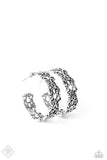 Laurel Wreaths - Silver - Paparazzi Accessories