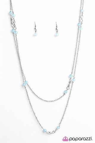Aqua Infinity Necklace