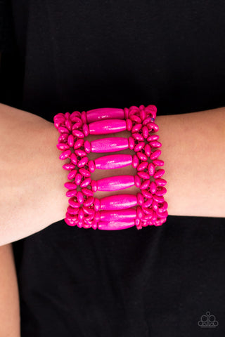 Barbados Beach Club - Pink - Paparazzi Accessories