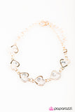 The Song Of The Heart - Gold - Paparazzi Accessories