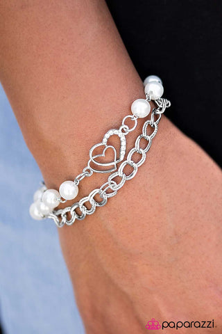 Do You Really Want To HEART Me? - White - Paparazzi Accessories