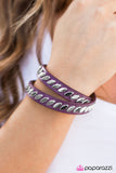 Hey, Batter Batter - Purple - Paparazzi Accessories