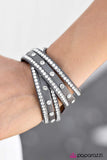 Glitter Band - Silver - Paparazzi Accessories