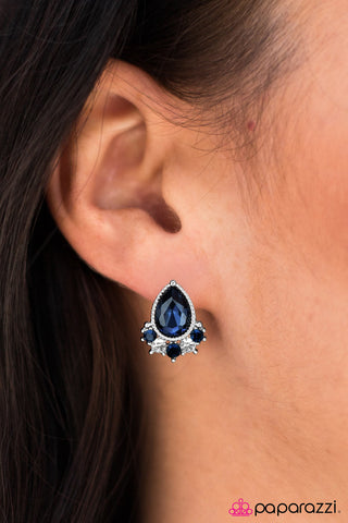 Wistful Elegance - Blue - Paparazzi Accessories
