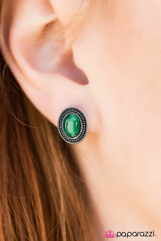 Carefree Cavalier - Green - Paparazzi Accessories
