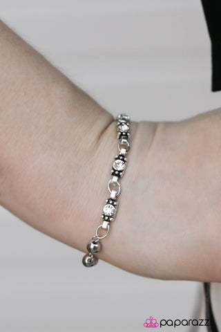 Metro Movement - White - Paparazzi Accessories