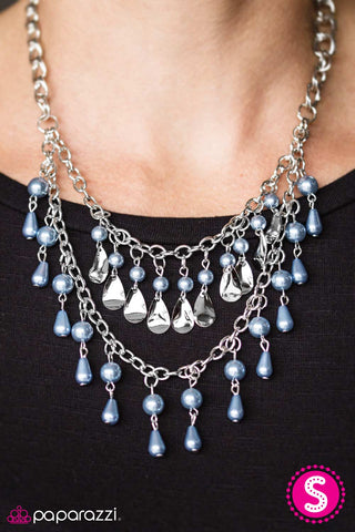 The Drop Top - Blue - Paparazzi Accessories