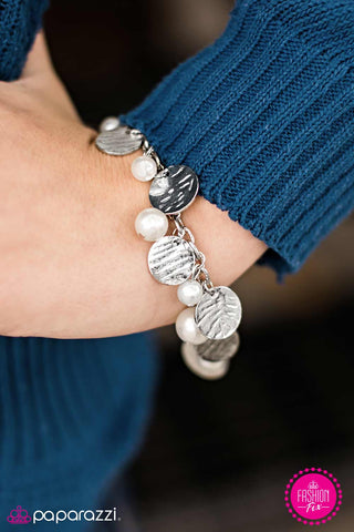 Now You SEA Me - White - Paparazzi Accessories