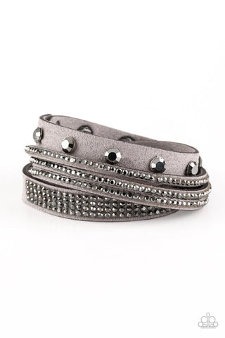 Totally Rockable - Silver - Paparazzi Accessories