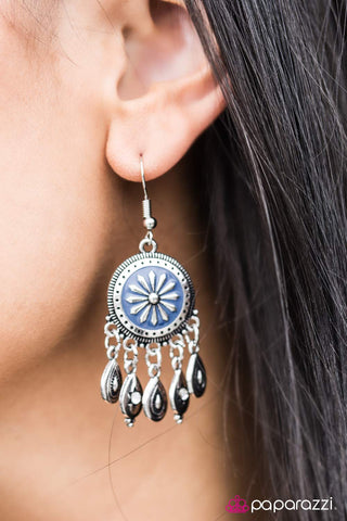 Once Upon A CHIME - Blue - Paparazzi Accessories