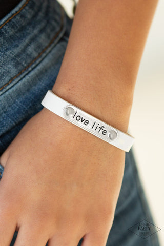 Love Life - White - Paparazzi Accessories