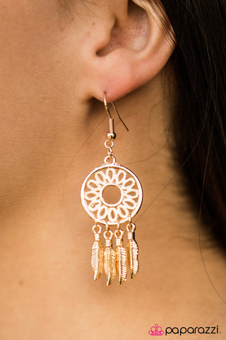 Suncatcher - Gold - Paparazzi Accessories