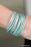Do The Hustle - Blue - Paparazzi Accessories