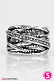 Sparkling Speedways - Silver - Paparazzi Accessories