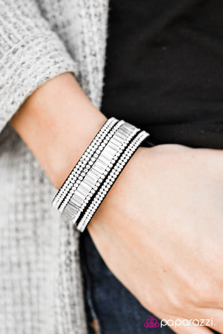First Class Shimmer - Black - Paparazzi Accessories