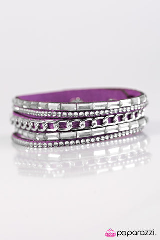 Front Row Fabulous - Purple - Paparazzi Accessories