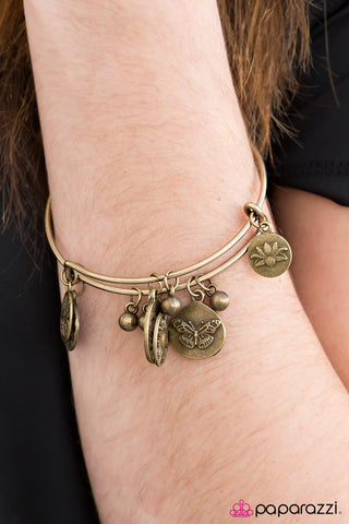 Its Your Lucky Day - Brass - Paparazzi Accessories