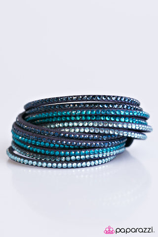 Do The Hustle - Blue - Paparazzi Accessories