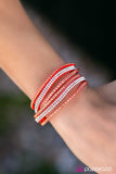 Stop, Drop, and Sparkle - Orange - Paparazzi Accessories