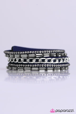Front Row Fabulous - Blue - Paparazzi Accessories