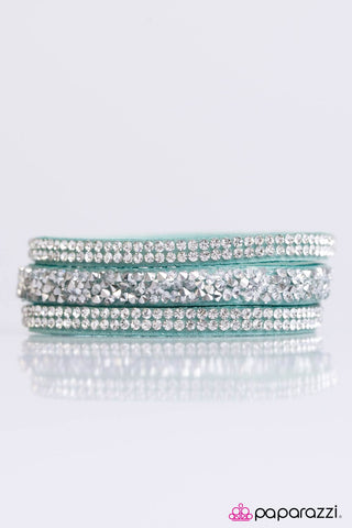 I Love Rock N Roll - Blue - Paparazzi Accessories
