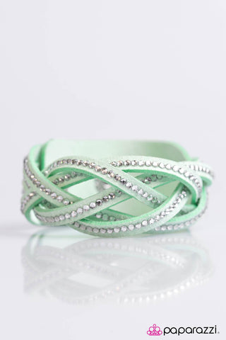 Glitter Patrol - Green - Paparazzi Accessories