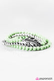 Round The FLOCK - Green - Paparazzi Accessories