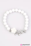 Garden Grotto - White - Paparazzi Accessories