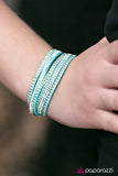 Stop, Drop, and Sparkle - Blue - Paparazzi Accessories