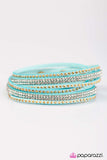 Stop, Drop, and Sparkle - Blue - Paparazzi Accessories