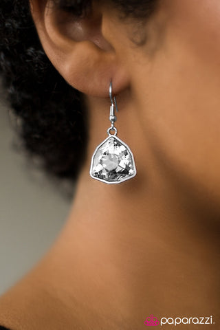 Turn That Frown Into A Crown - White - Paparazzi Accessories