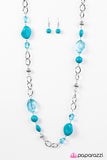GLASS-ical Music - Blue - Paparazzi Accessories