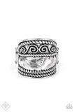 Texture Tantrum - Silver - Paparazzi Accessories