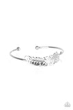 How Do You Like This FEATHER? - Silver - Paparazzi Accessories