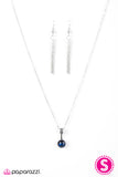 Spark In The Dark - Blue - Paparazzi Accessories