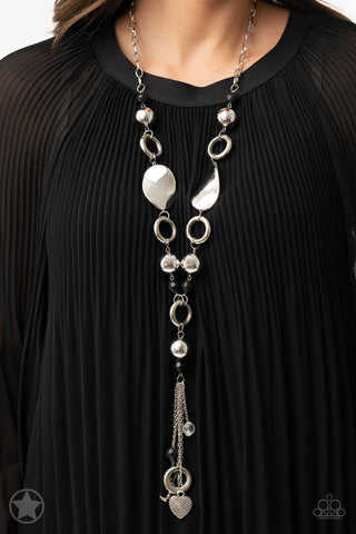 Total Eclipse Of the Heart - Black - Paparazzi Accessories