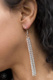SCARFed for Attention - Silver - Paparazzi Accessories