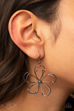 Miss Daisy - Gunmetal (Large) - Paparazzi Accessories