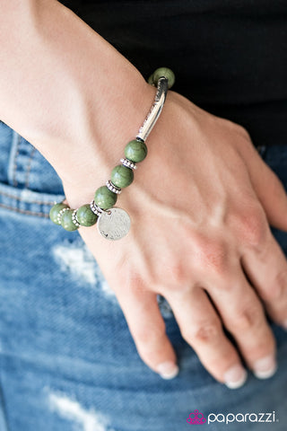 Stomping Ground - Green - Paparazzi Accessories