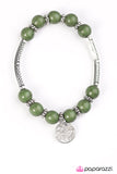 Stomping Ground - Green - Paparazzi Accessories