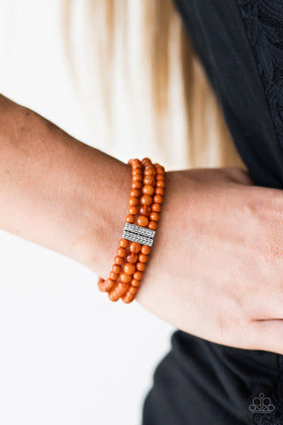 Malibu Muse - Orange - Paparazzi Accessories