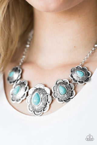 Too Many Chiefs - Blue - Paparazzi Accessories