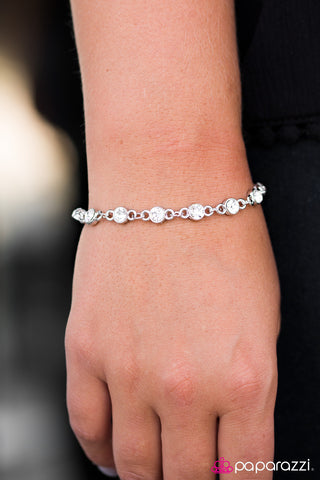 Hold On To Your SPARKLE! - White - Paparazzi Accessories