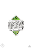 Making Me Edgy - Green  - Paparazzi Accessories