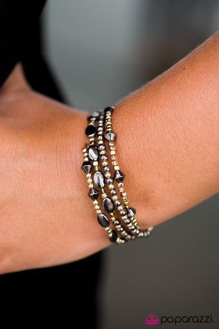 Metallic Mantra - Black - Paparazzi Accessories