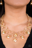 Show-Stopping Shimmer - Gold - Paparazzi Accessories