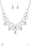 Show-Stopping Shimmer - White - Paparazzi Accessories